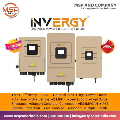 Invergy Hybrid Bidirectional Inverter (Hybrid Inverter 3.6/5/6/8/10/12 kW with 208/230/240Vac)
